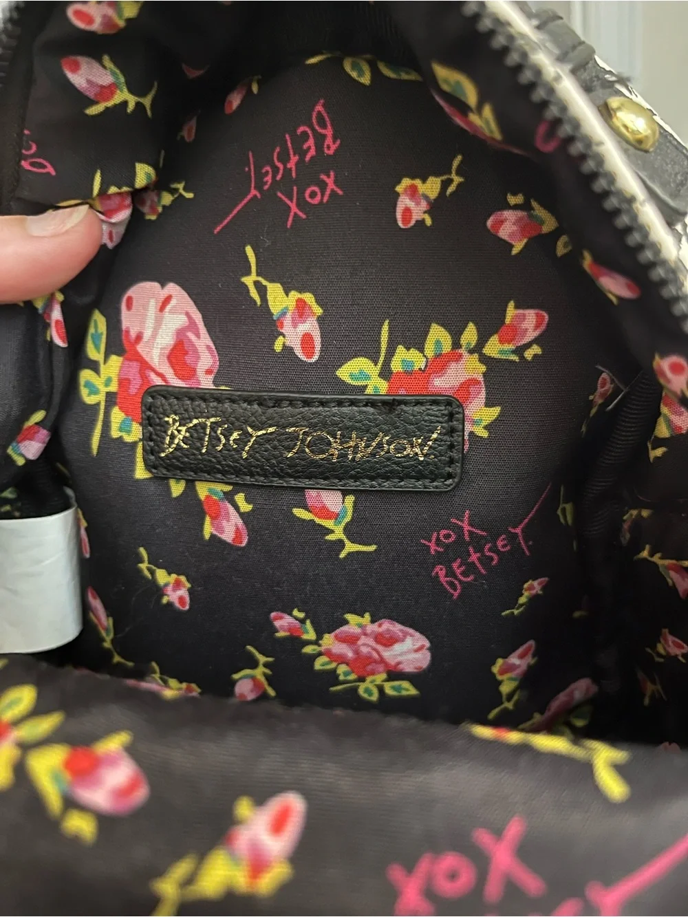 Betsey Johnson Dog Mini Backpack